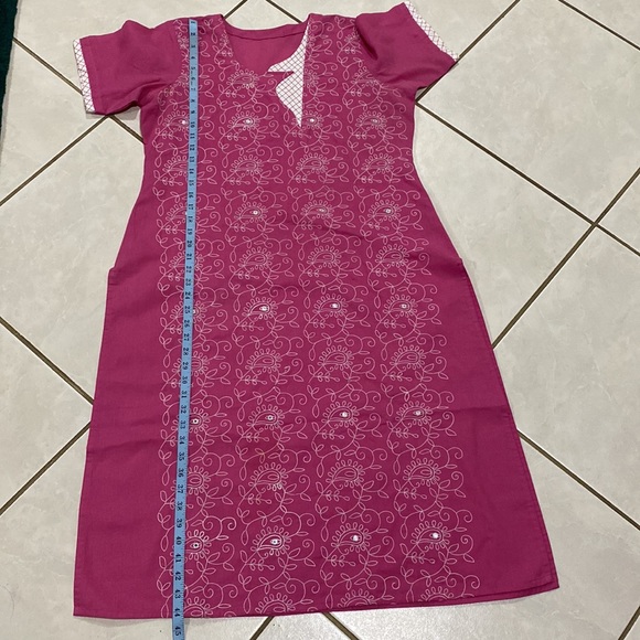 Pink Indian 3 Piece Salwar Kameez/ Punjabi - Picture 8 of 13